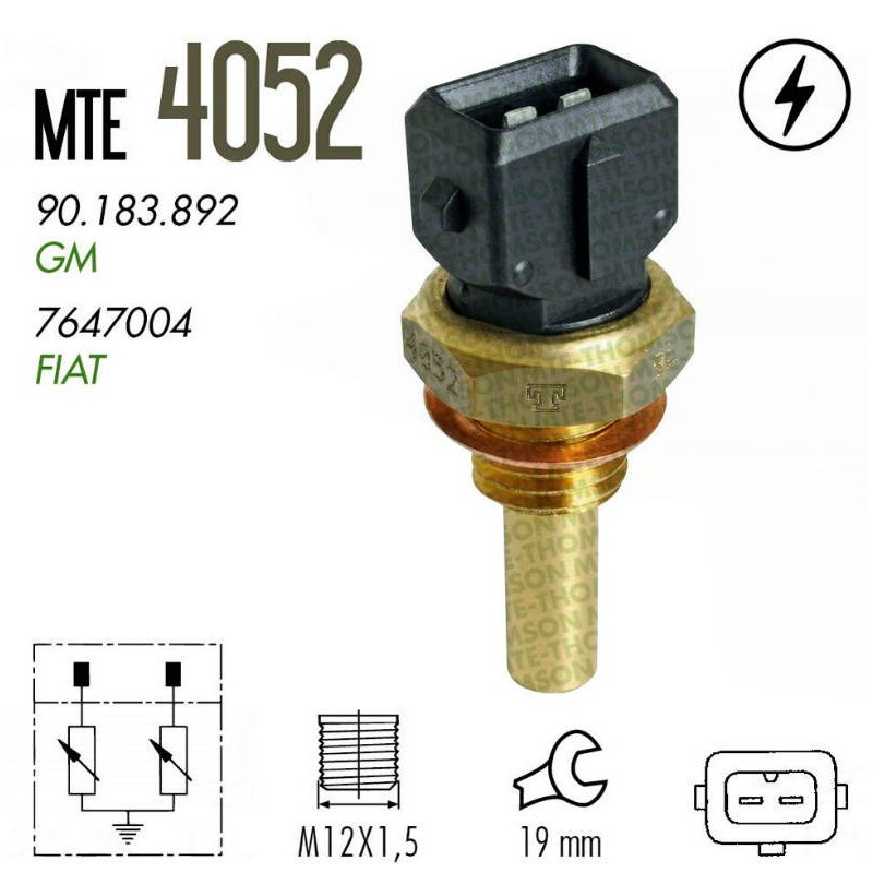 INTERRUPTOR TEMP /SENSOR TEMP - MTE - R4052