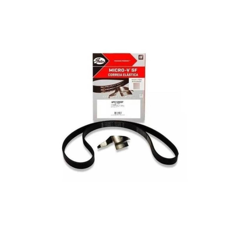 CORREIA 6PK1200 (ELASTICA) - GATES - 6PK1200SF