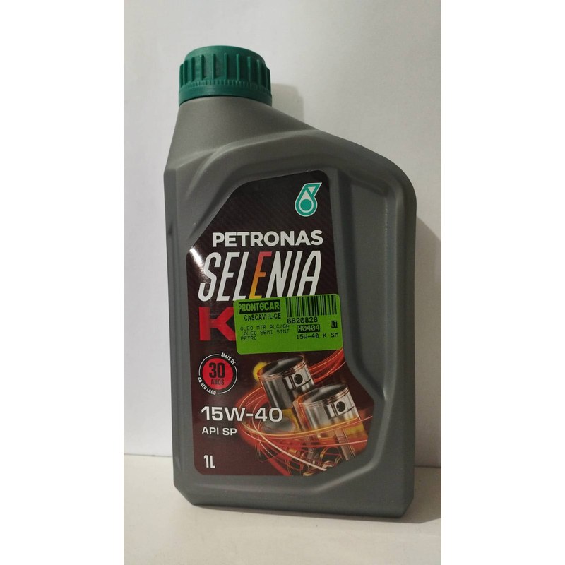 OLEO MTR ALC/GAS 15/40 (1000ML - PETRONAS - 15W-40 K SM