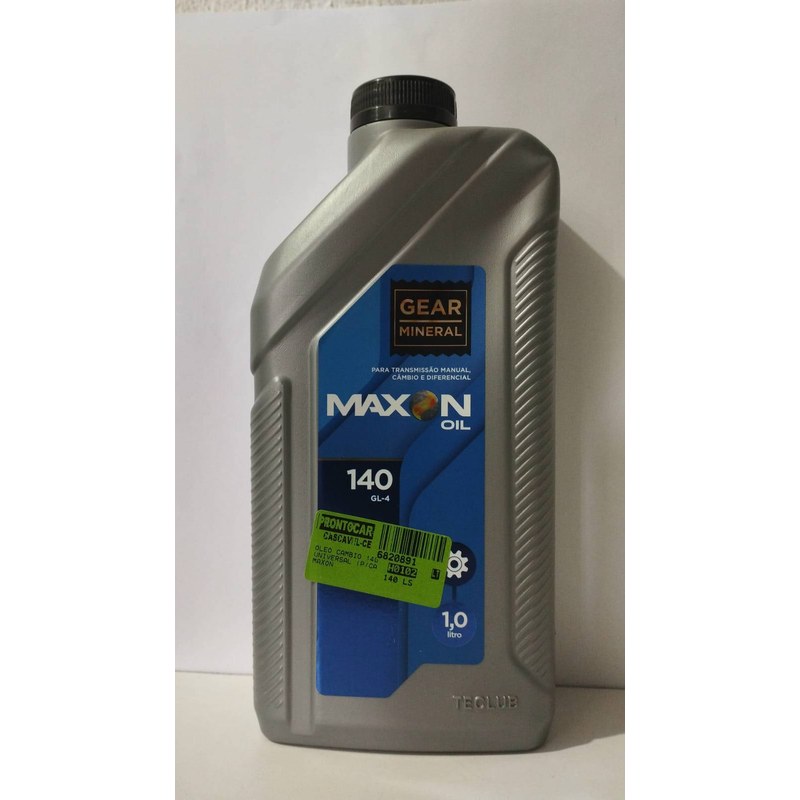 OLEO CAMBIO 140 OU 85W140     (1000ML) - MAXON OIL - 140 LS