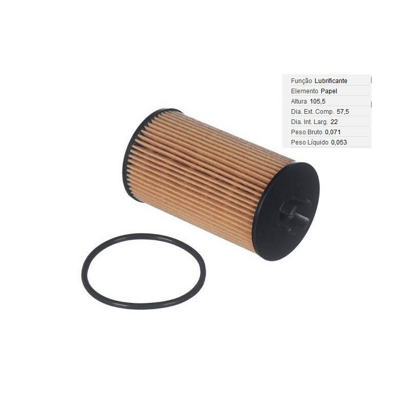 FILTRO LUBRIF /OLEO - WEGA - WOE313
