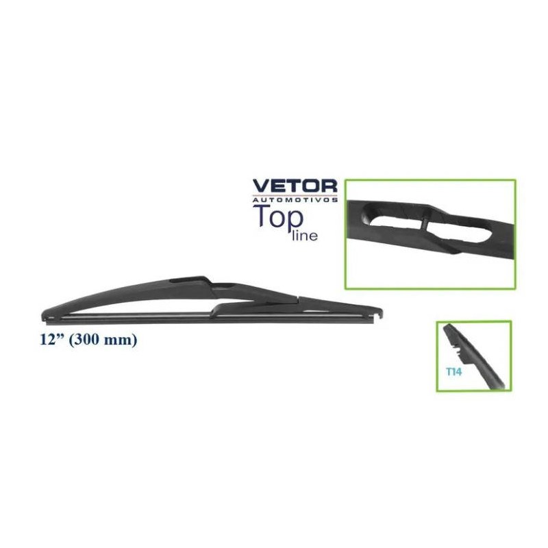 PALHETA BOSCH 12" SIMPLES - VETOR - PVT12R