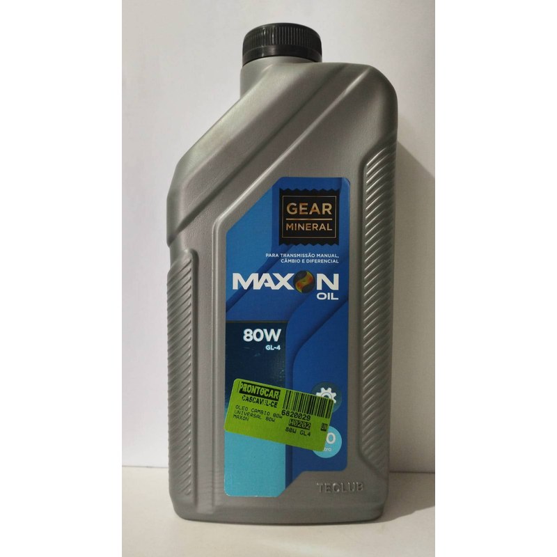 OLEO CAMBIO 80W       (1000ML) - MAXON OIL - 80W GL4 