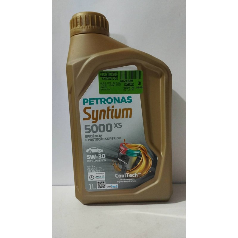 OLEO MTR ALC/GAS 05/30 (1000ML - PETRONAS - 5W30 5000 XS SYNTIUM