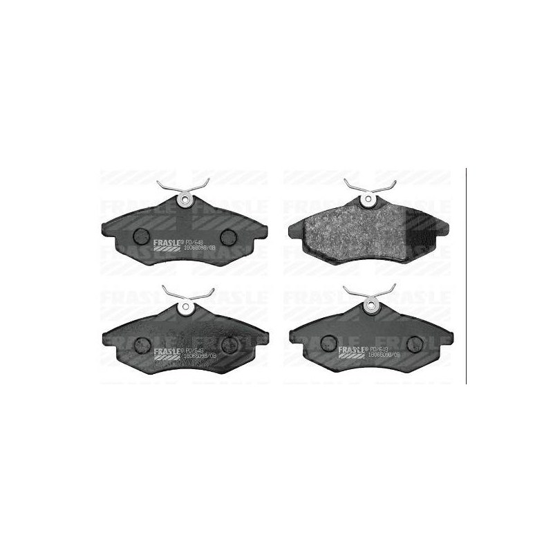 PASTILHA FREIO DIANTEIRA       (JG) - LONAFLEX - P648