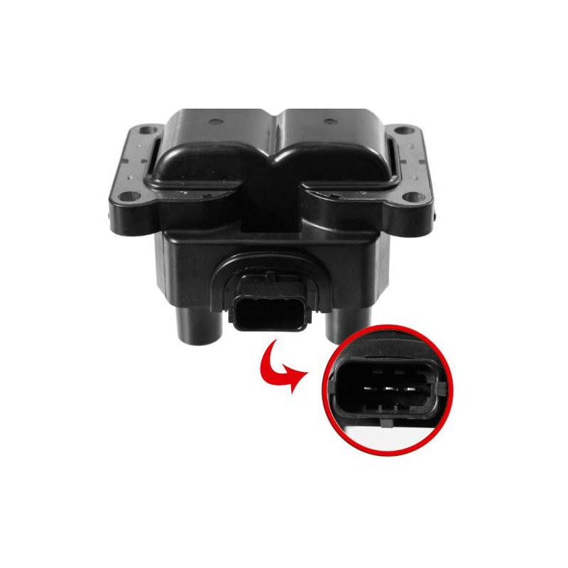 BOBINA IGNICAO INJECAO - BOSCH - F000ZS0206
