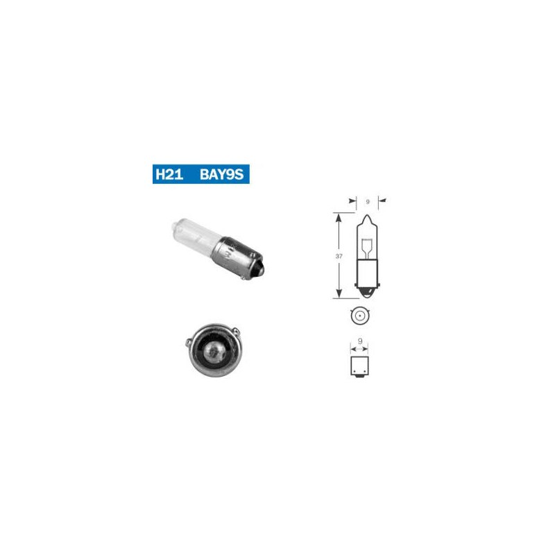 LAMPADA H21  12V  - GAUSS - GL76H21W