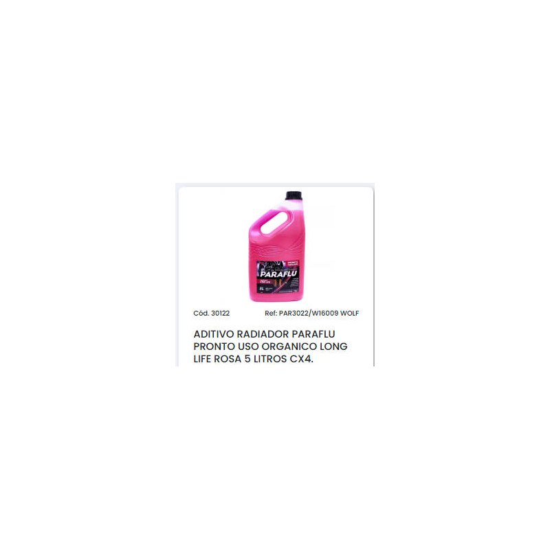 ADITIVO RADIADOR (5L) - PARAFLU - 3022
